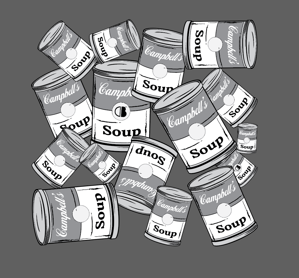 campbells soup can pattern