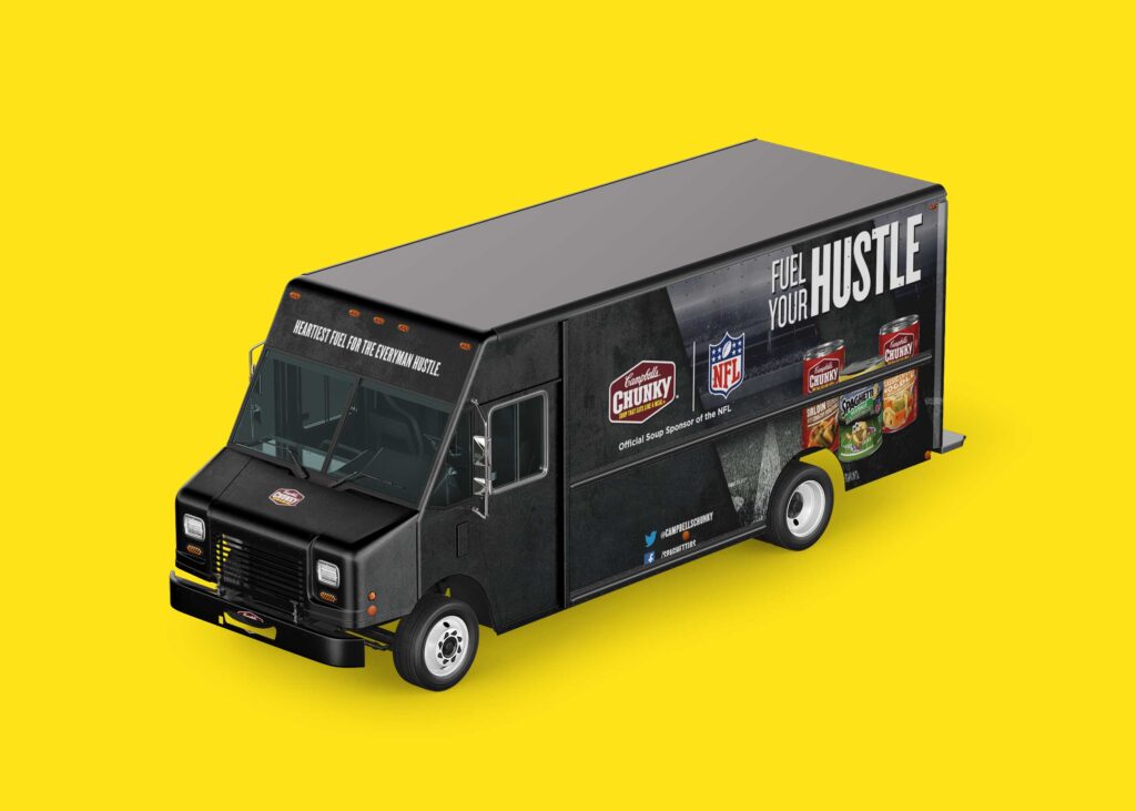 campbell's chunky soup food truck