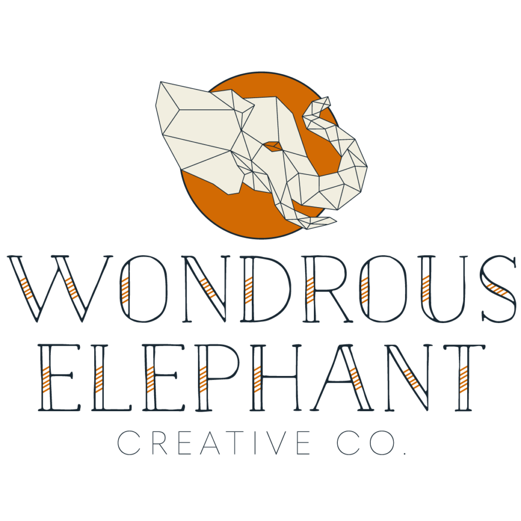 wondrous elephant logo