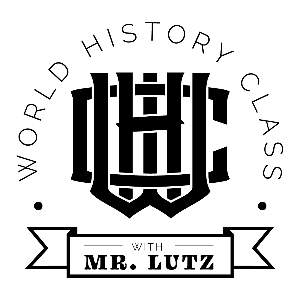 world history class logo with interlocking WHC